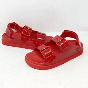 Gucci #F9BQP3 Rubber Mini Sandals Size 38